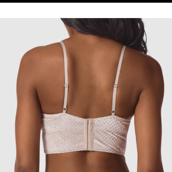 Lightly Lined Velvet Bra Top - Picture 2 of 4